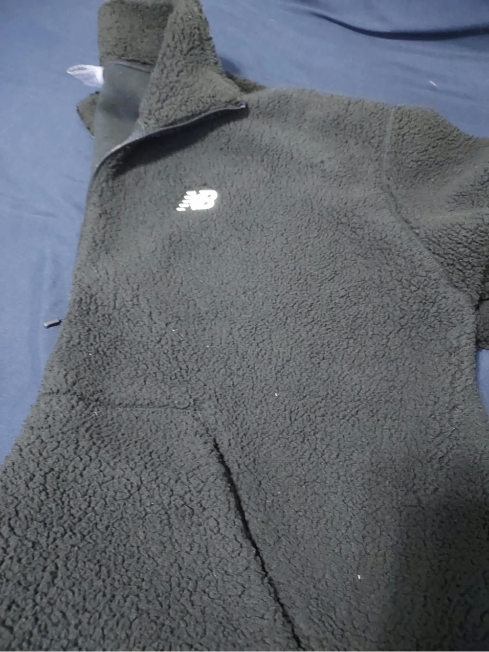 New Balance women’s Black Sherpa Fleece Jacket